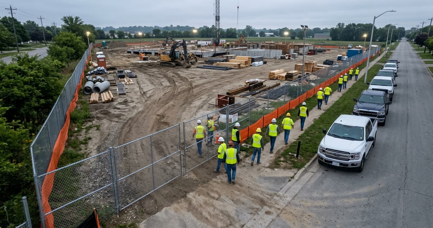 Geofencing for Construction Sites: Know Your Crew Is Actually On Site