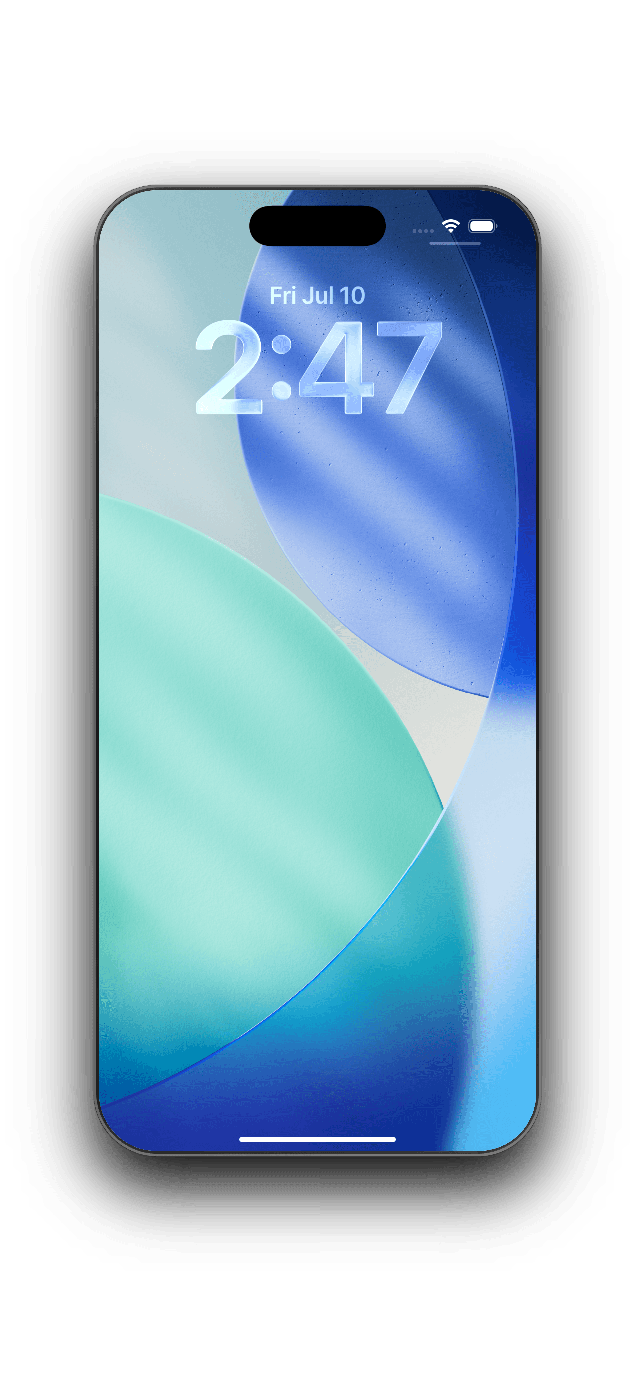iPhone lock screen receiving WorkxPro geofence reminders